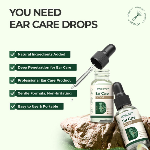 🌿"Natural Relief: LOVILDS Ear Drops for Tinnitus & Discomfort"