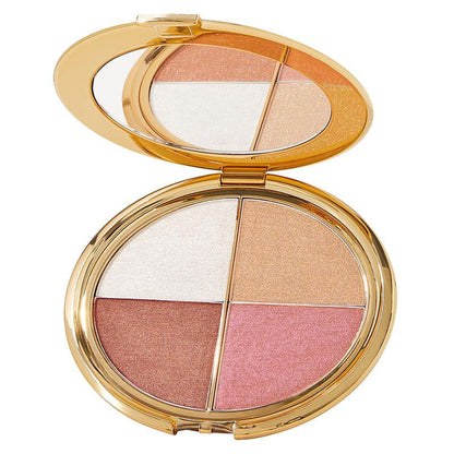 💖 Last 3 Hours: 60% OFF ⏰ Eye & Cheek Palette - Eyeshadow & Highlighter Makeup + Detachable Brush for Perfect Glow!