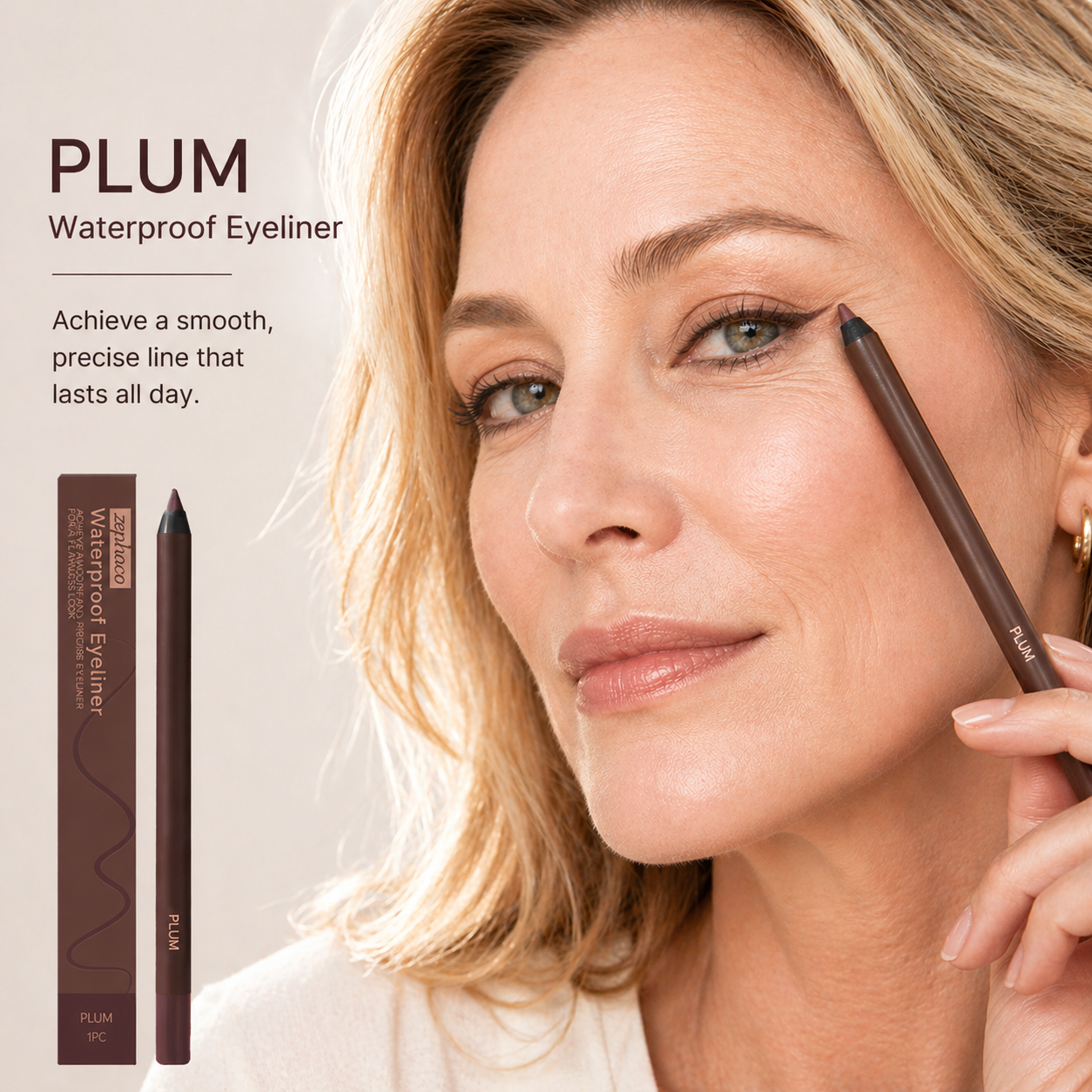 🔥Final 3 Hours: Buy One, Get One FREE! 🔥 24HR Waterproof Eyeliner a Day to Night Wear