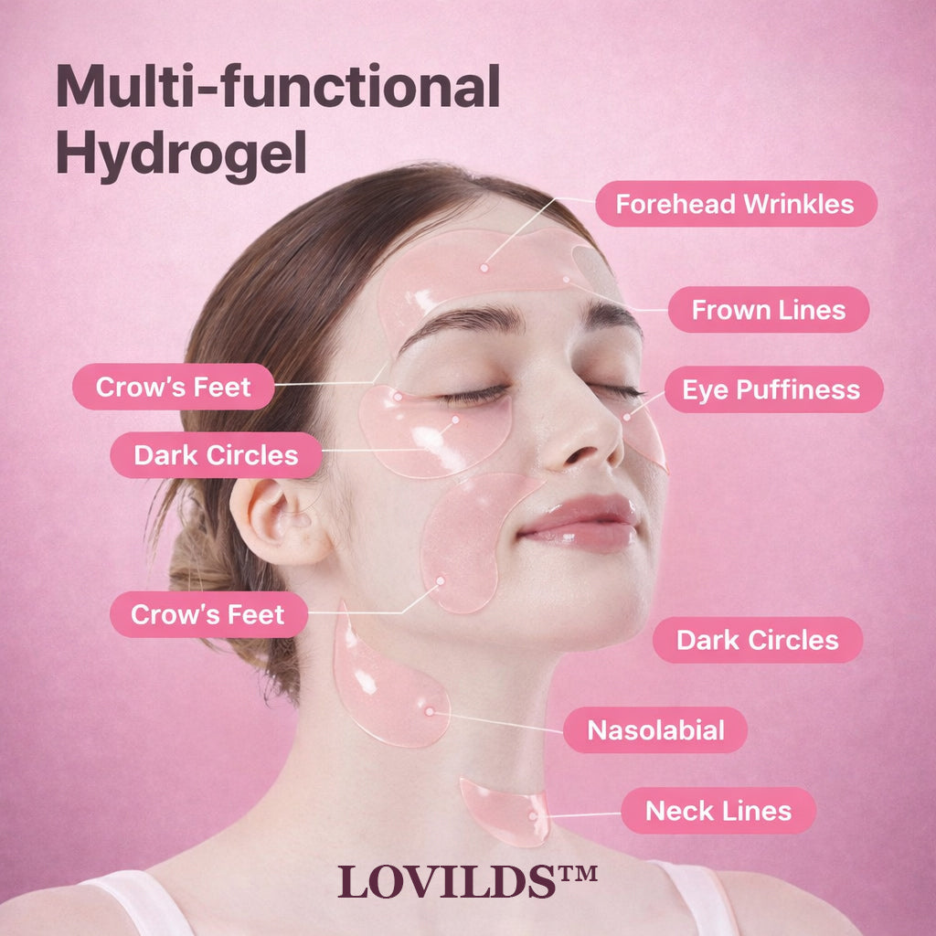 ✨ Instantly awaken your skin! LOVILDS™ Peptide Collagen Hydrating Eye Patches — Reduce eye bags & dark circles in 5 minutes