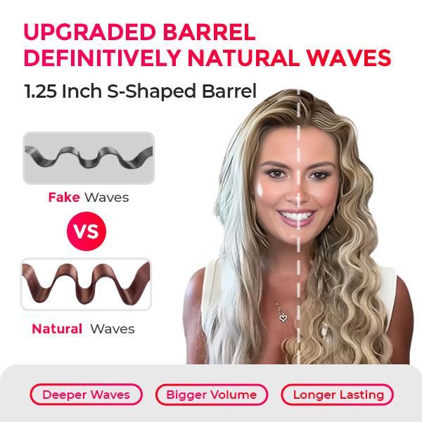 ⭐⭐Final 4 Hours: 60% OFF COMPACT Hair Waver Crimper