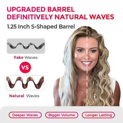 ⭐⭐Final 4 Hours: 60% OFF COMPACT Hair Waver Crimper