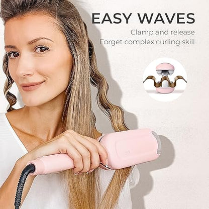 ⭐⭐Final 4 Hours: 60% OFF COMPACT Hair Waver Crimper