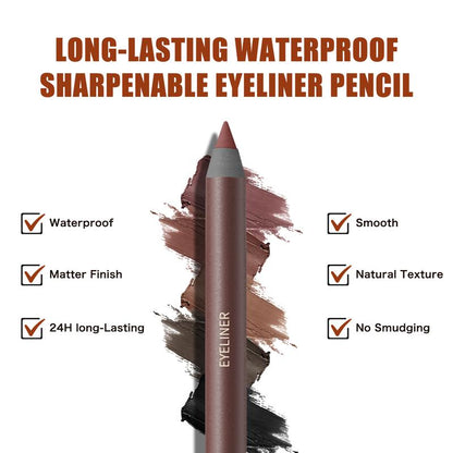 🔥Final 3 Hours: Buy One, Get One FREE! 🔥 24HR Waterproof Eyeliner a Day to Night Wear
