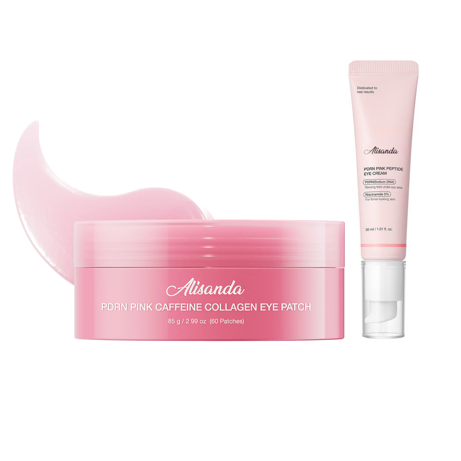 Pdrn Pink Eye Patch + Pdrn Pink Peptide Eye Serum