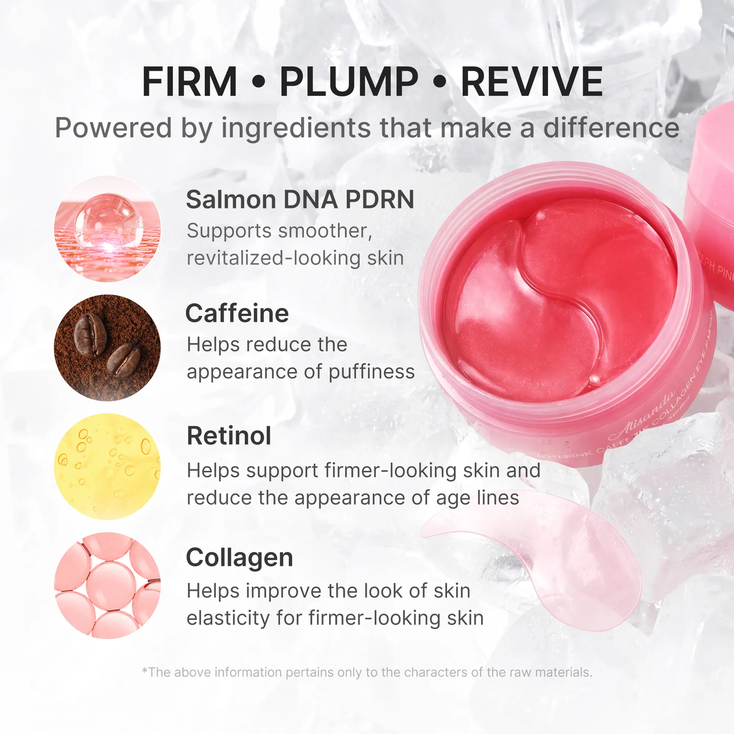 [NEW] 🎁Hot Sale Up to 60% off-🏆:PDRN Pink Caffeine Collagen Eye Patch