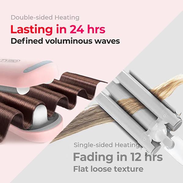 ⭐⭐Final 4 Hours: 60% OFF COMPACT Hair Waver Crimper