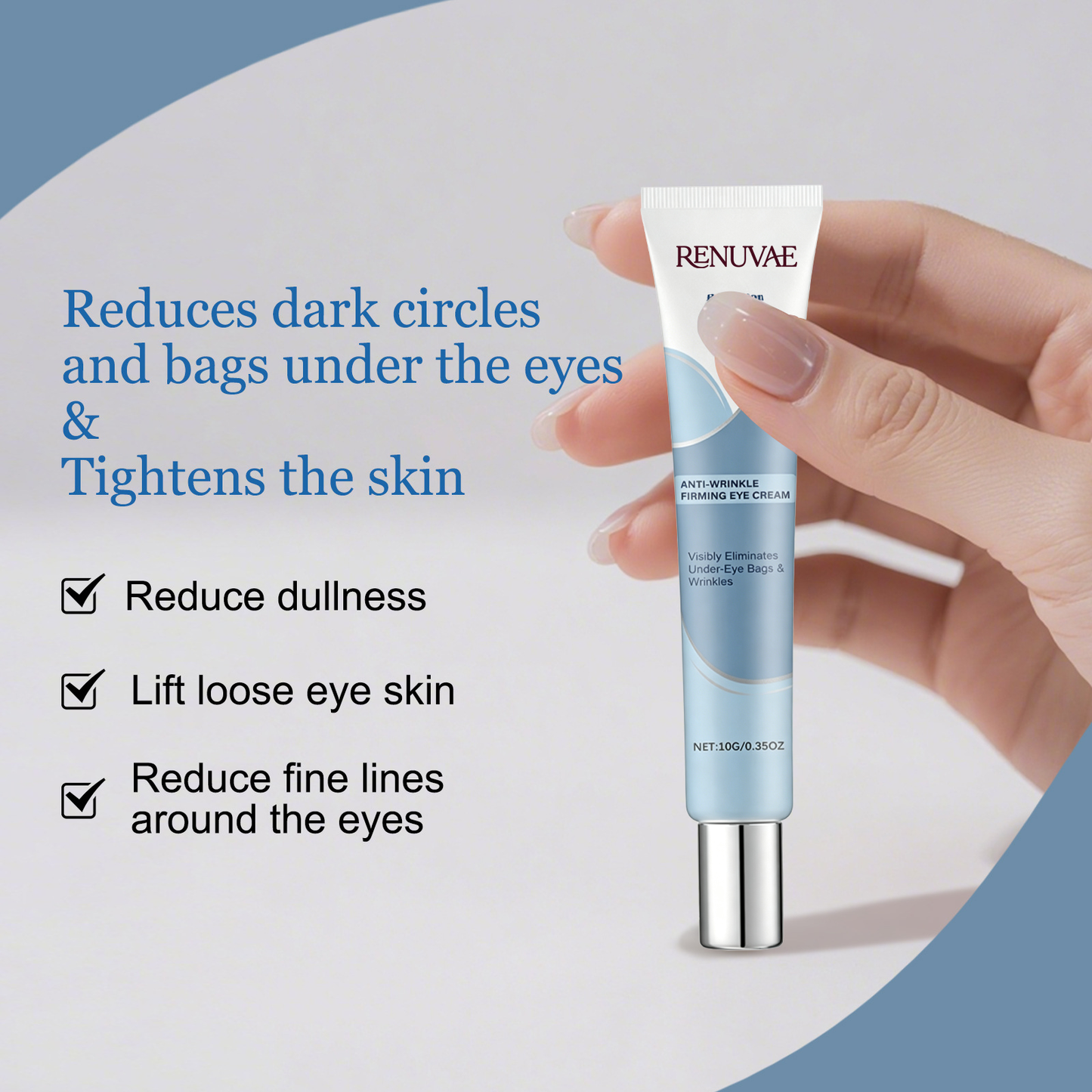 Renuvae™ Instant Face Temporary Tightener – Instant visible results in 30 seconds